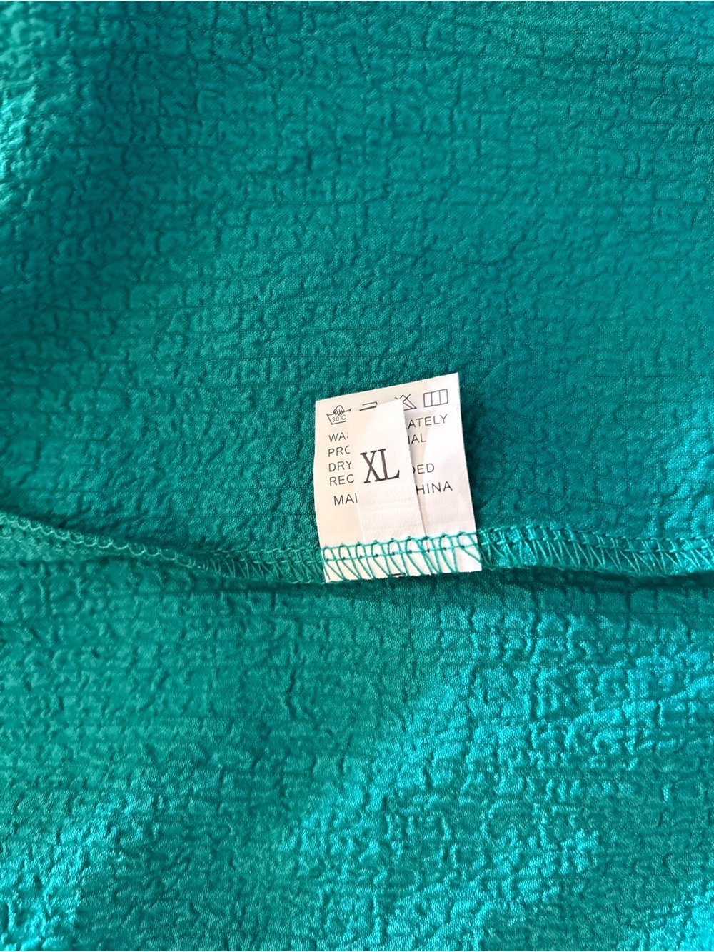 Amazon Teal Tie-Shoulder Short Romper. NWOT - Picture 12 of 12